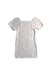 A White Short Sleeve Dresses from Chloe in size 8Y for girl. (Back View)