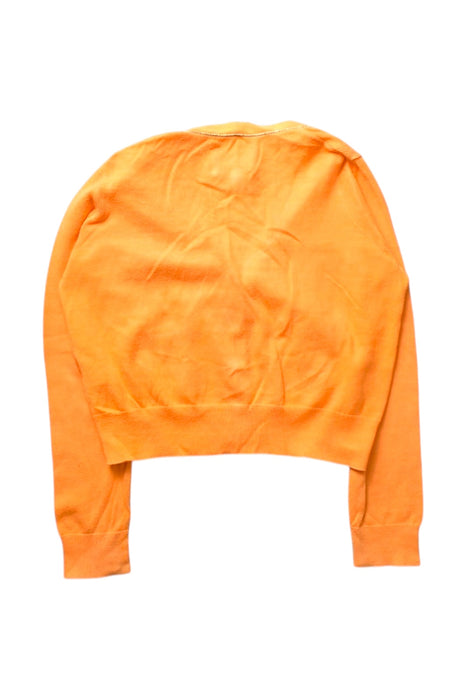 A Orange Cardigans from Juicy Couture in size 7Y for girl. (Back View)