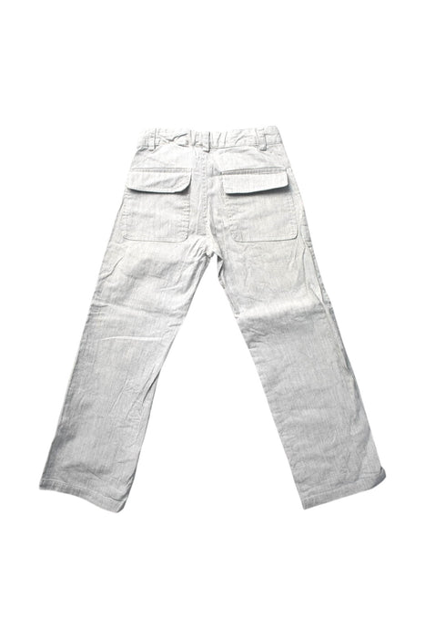 A White Casual Pants from Bonpoint in size 4T for girl. (Back View)