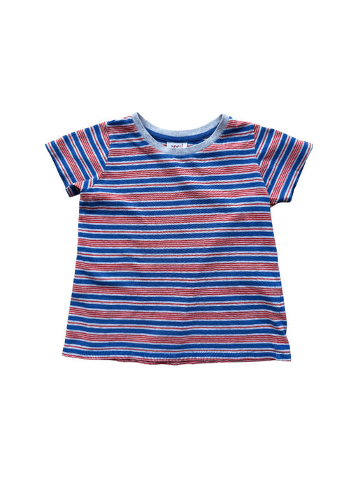 A Blue Short Sleeve T Shirts from Seed in size 3T for neutral. (Front View)