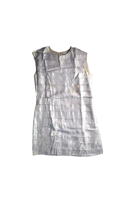 A Silver Sleeveless Dresses from Cynthia Rowley in size 12Y for girl. (Front View)