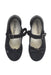 A Black Dress Shoes from Capezio in size M for girl. (Back View)