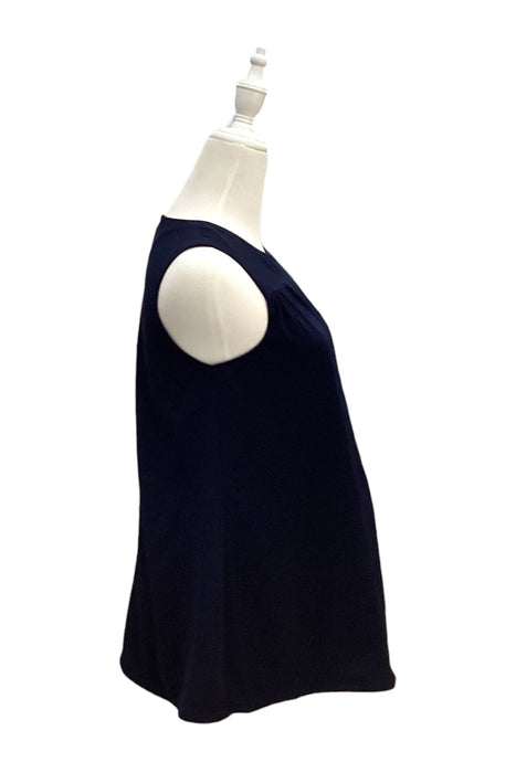 A Navy Sleeveless Tops from Love Bonito in size Maternity-XS for maternity. (Back View)