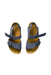 A Blue Sandals from Birkenstock in size 9Y for boy. (Back View)