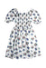 A Multicolour Short Sleeve Dresses from Seed in size 10Y for girl. (Back View)