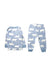 A Blue Pyjama Sets from Hanna Andersson in size 2T for boy. (Back View)