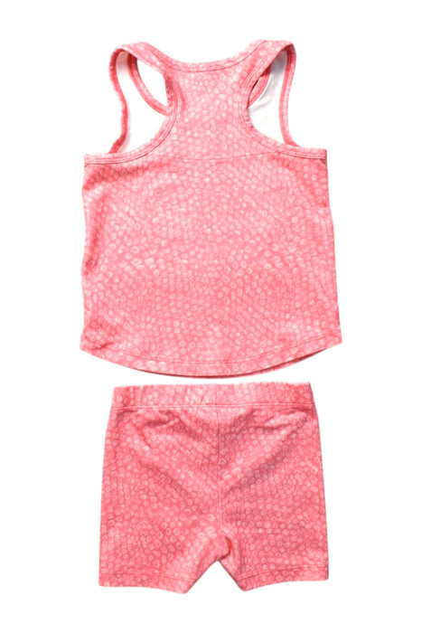 A Pink Shorts Sets from Nike in size 2T for girl. (Back View)