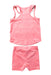 A Pink Shorts Sets from Nike in size 2T for girl. (Back View)