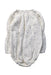 A White Long Sleeve Rompers from Nothing Fits But in size 6-12M for girl. (Back View)