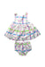 A Multicolour Skirt Sets from Jacadi in size 6-12M for girl. (Front View)