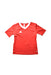 A Red Active Tops from Adidas in size 8Y for boy. (Front View)