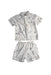 A White Pyjama Sets from Petite Plume in size 4T for girl. (Front View)