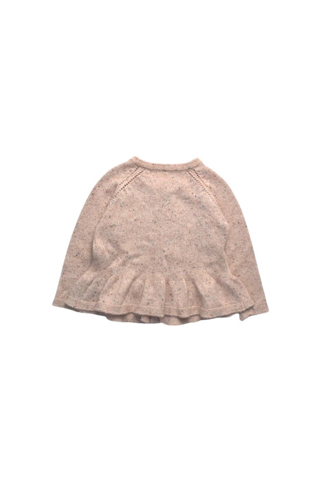 A Beige Sleeveless Tops from Fox & Finch in size 18-24M for girl. (Back View)