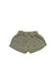 A Taupe Shorts from Seed in size 6-12M for girl. (Back View)
