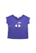 A Purple Short Sleeve T Shirts from Bonpoint in size 4T for girl. (Front View)