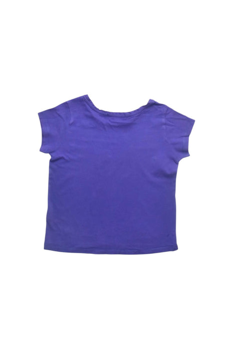 A Purple Short Sleeve T Shirts from Bonpoint in size 4T for girl. (Back View)