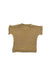 A Beige Short Sleeve Tops from Jamie Kay in size 6-12M for girl. (Back View)