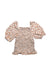A Peach Short Sleeve Tops from Seed in size 10Y for girl. (Front View)