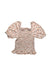 A Peach Short Sleeve Tops from Seed in size 10Y for girl. (Back View)
