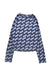 A Navy Rash Guards from Fila in size 12Y for girl. (Back View)