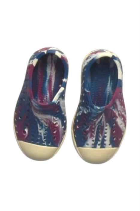 A Multicolour Sneakers from Native Shoes in size 12-18M for boy. (Back View)