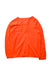 A Orange Cardigans from Petit Bateau in size 5T for girl. (Back View)