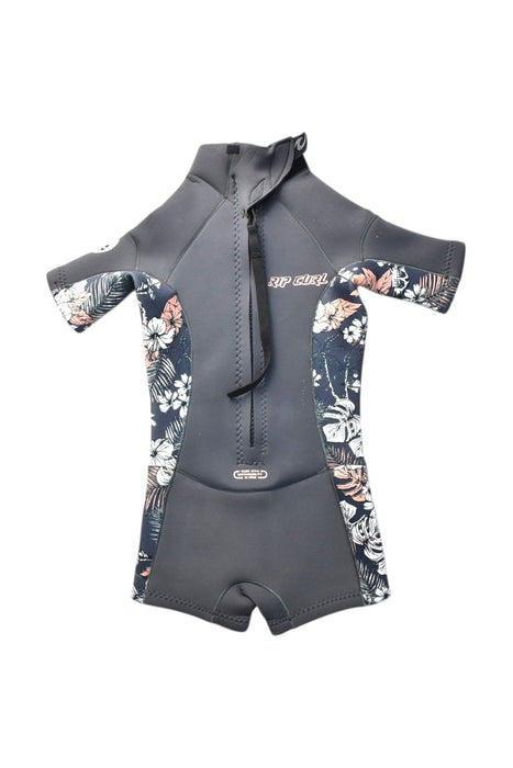 A Grey Wetsuits from Rip Curl in size 6T for girl. (Front View)