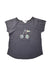 A Multicolour Short Sleeve Tops from Bonpoint in size 4T for girl. (Front View)