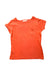 A Orange Short Sleeve T Shirts from Bonpoint in size 4T for girl. (Front View)