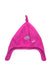A Pink Winter Hats from The North Face in size 6-12M for girl. (Front View)