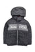 A Black Puffer/Quilted Jackets from Nautica in size 4T for boy. (Front View)