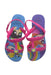 A Multicolour Sandals from Havaianas in size 10Y for girl. (Back View)