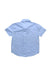 A Blue Short Sleeve Shirts from Nautica in size 2T for boy. (Back View)