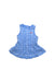 A Blue Sleeveless Tops from Levi's in size 3T for girl. (Front View)