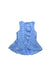 A Blue Sleeveless Tops from Levi's in size 3T for girl. (Back View)