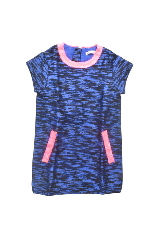 A Blue Short Sleeve Dresses from Billieblush in size 3T for girl. (Front View)