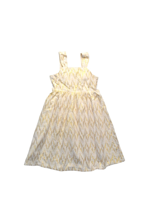A Ivory Sleeveless Dresses from Country Road in size 2T for girl. (Front View)
