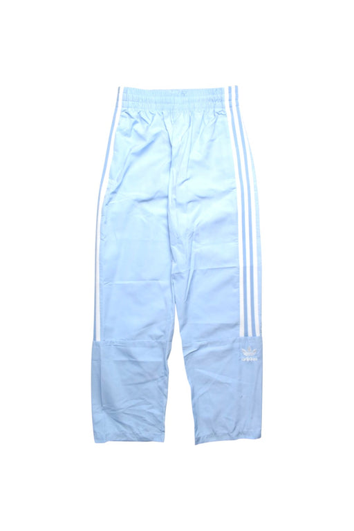 A Blue Sweatpants from Adidas in size 11Y for girl. (Front View)