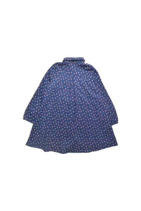 A Multicolour Long Sleeve Dresses from IKKS in size 6T for girl. (Back View)