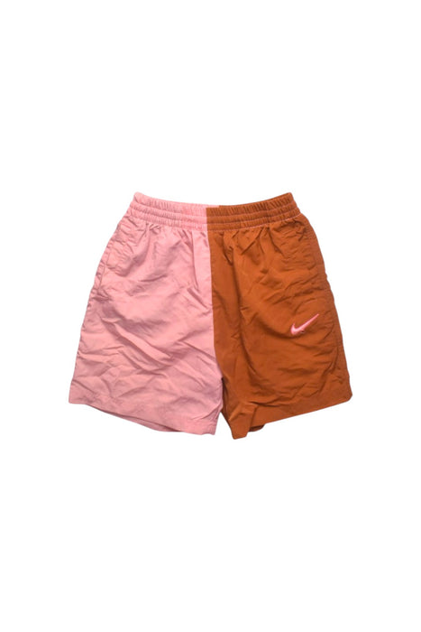 A Pink Shorts from Nike in size 10Y for boy. (Front View)