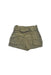 A Green Shorts from IKKS in size 5T for girl. (Front View)