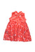 A Red Sleeveless Dresses from Elly in size 6-12M for girl. (Front View)