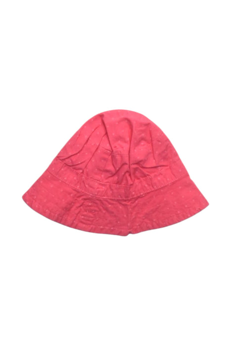 A Red Sun Hats from Cadet Rousselle in size 0-3M for girl. (Back View)