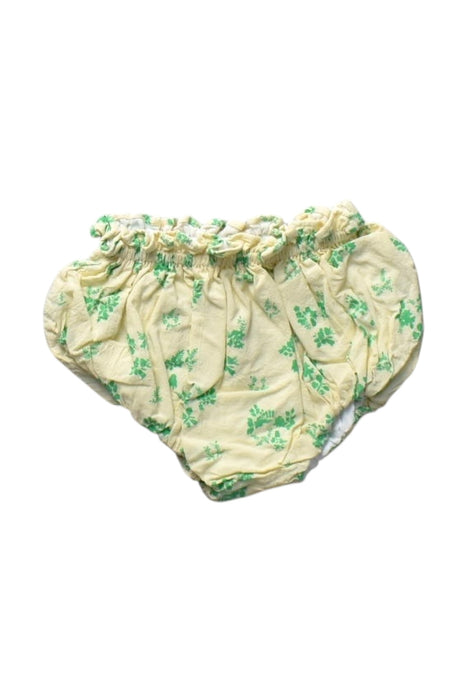 A Yellow Bloomers from Kidsagogo in size 3-6M for girl. (Front View)