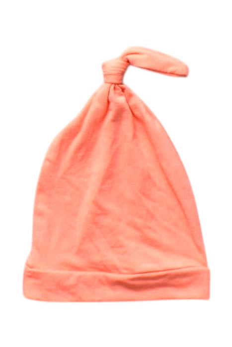 A Peach Beanies from Copper Pearl in size Newborn for girl. (Back View)