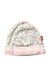 A White Beanies from Magnetic Me in size 0-3M for girl. (Front View)