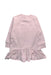 A Pink Long Sleeve Dresses from Jamie Kay in size 6-12M for girl. (Back View)