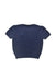 A Navy Short Sleeve Tops from I Pinco Pallino in size 6T for girl. (Back View)