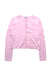 A Pink Cardigans from I Pinco Pallino in size 6T for girl. (Front View)