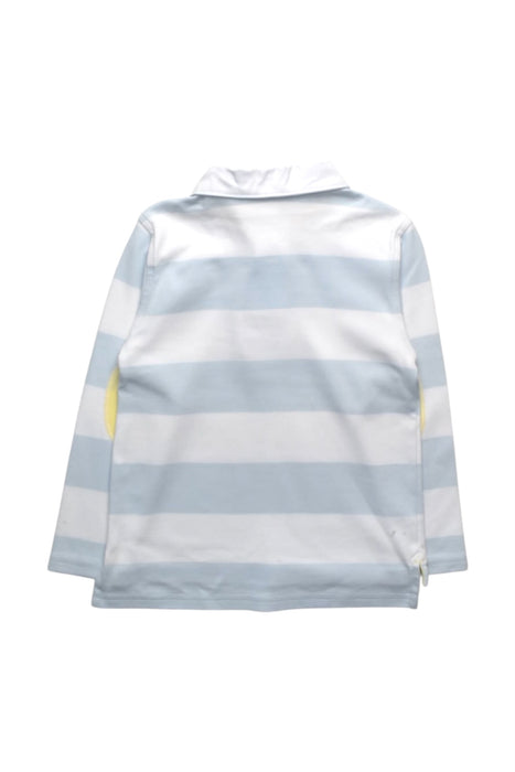 A Blue Long Sleeve Polos from The Beaufort Bonnet Company in size 5T for boy. (Back View)
